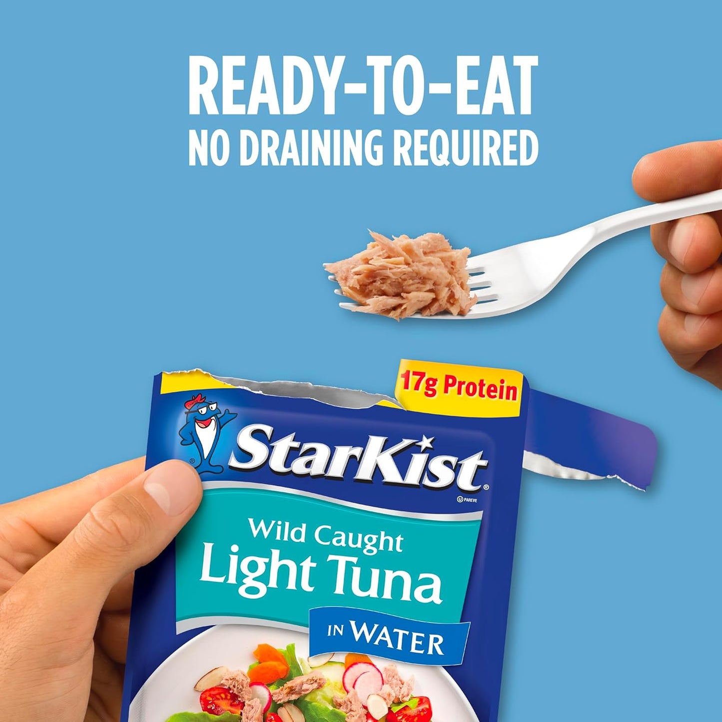 StarKist Chunk Light Tuna in Water, 2.6 Oz, Pack of 12