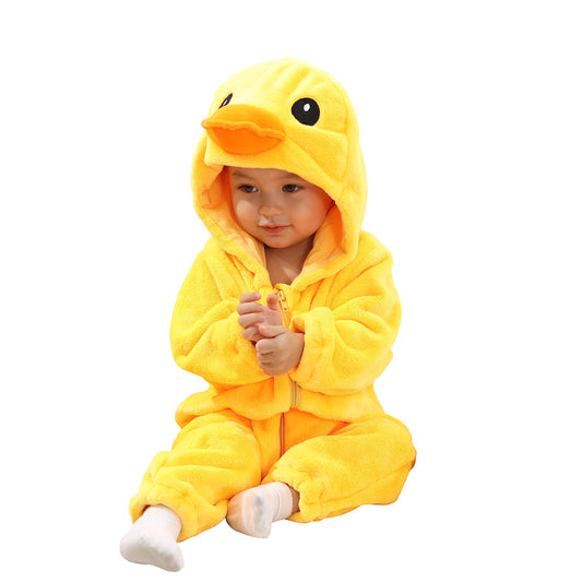 TONWHAR Unisex-Baby Animal Onesie Costume Cartoon Animal Outfit Homewear Kids' One-Piece Rompers