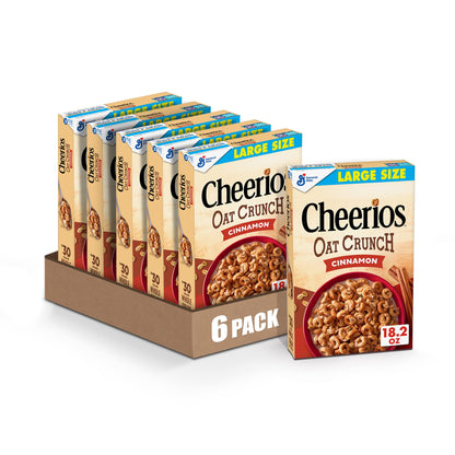 Honey Nut Cheerios Heart Healthy Cereal Cup, 1.8 OZ Single Serve Cereal Cup (Pack of 12)