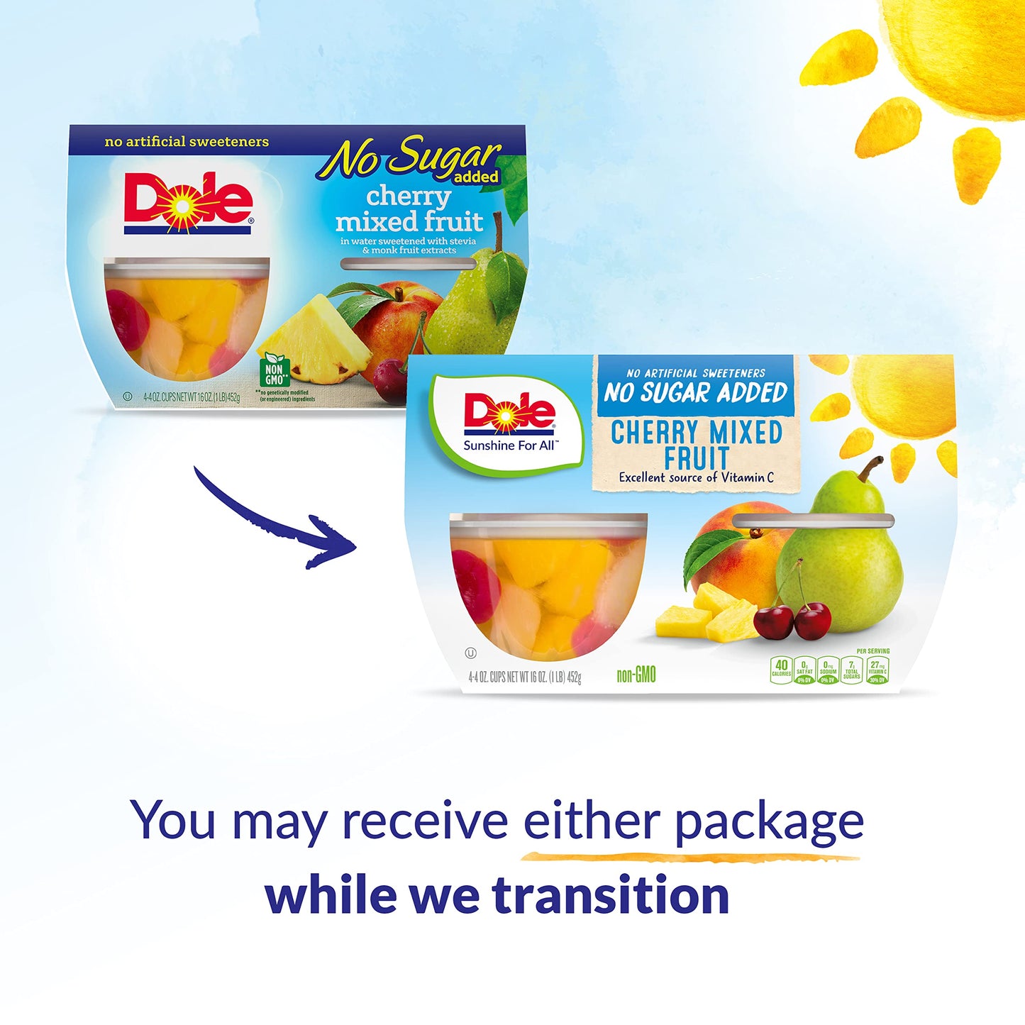 Dole Fruit Bowls No Sugar Added Variety Pack Snacks, Peaches, Mandarin Oranges & Cherry Mixed Fruit, 4oz 12 Cups, Gluten & Dairy Free, Bulk Lunch Snacks for Kids & Adults