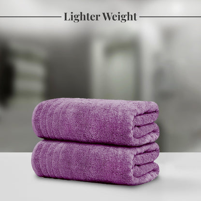 Tens Towels Large Bath Towels, 100% Cotton, 30 x 60 Inches Extra Large Bath Towels, Lighter Weight, Quicker to Dry, Super Absorbent, Perfect Bathroom Towels (Pack of 4)