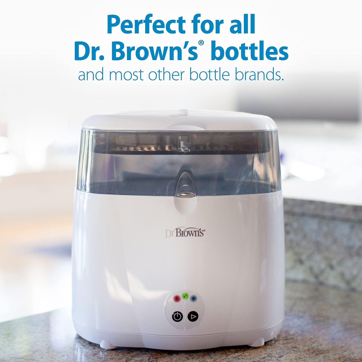 Dr. Brown's All-in-One Sterilizer and Dryer for Baby Bottles, Parts & Other Newborn Essentials