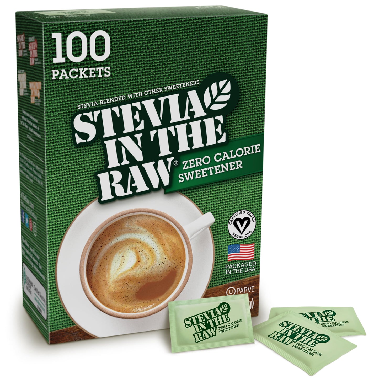 Stevia In The Raw Bakers Bag, Plant Based Zero Calorie Sweetener, No Added Flavors or erythritol, Sugar-free Sugar Substitute for Baking, Suitable For Diabetics, Vegan, Gluten-Free, 9.7Oz Bag (Pack of 1)