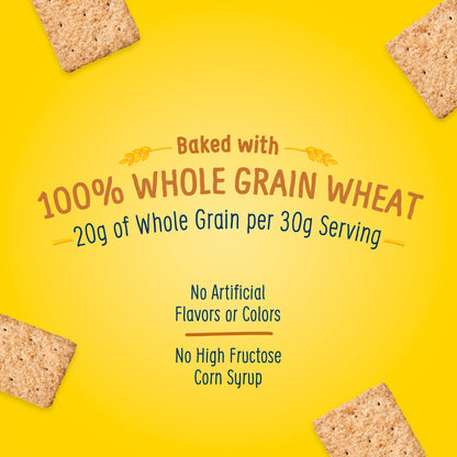 Wheat Thins Original Whole Grain Wheat Crackers, Party Size, 20 oz Box