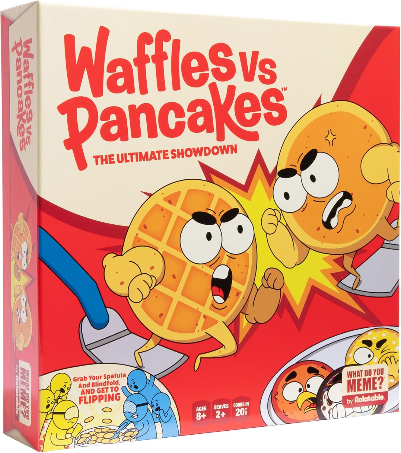 WHAT DO YOU MEME? Waffles vs Pancakes - Games for Family Game Night