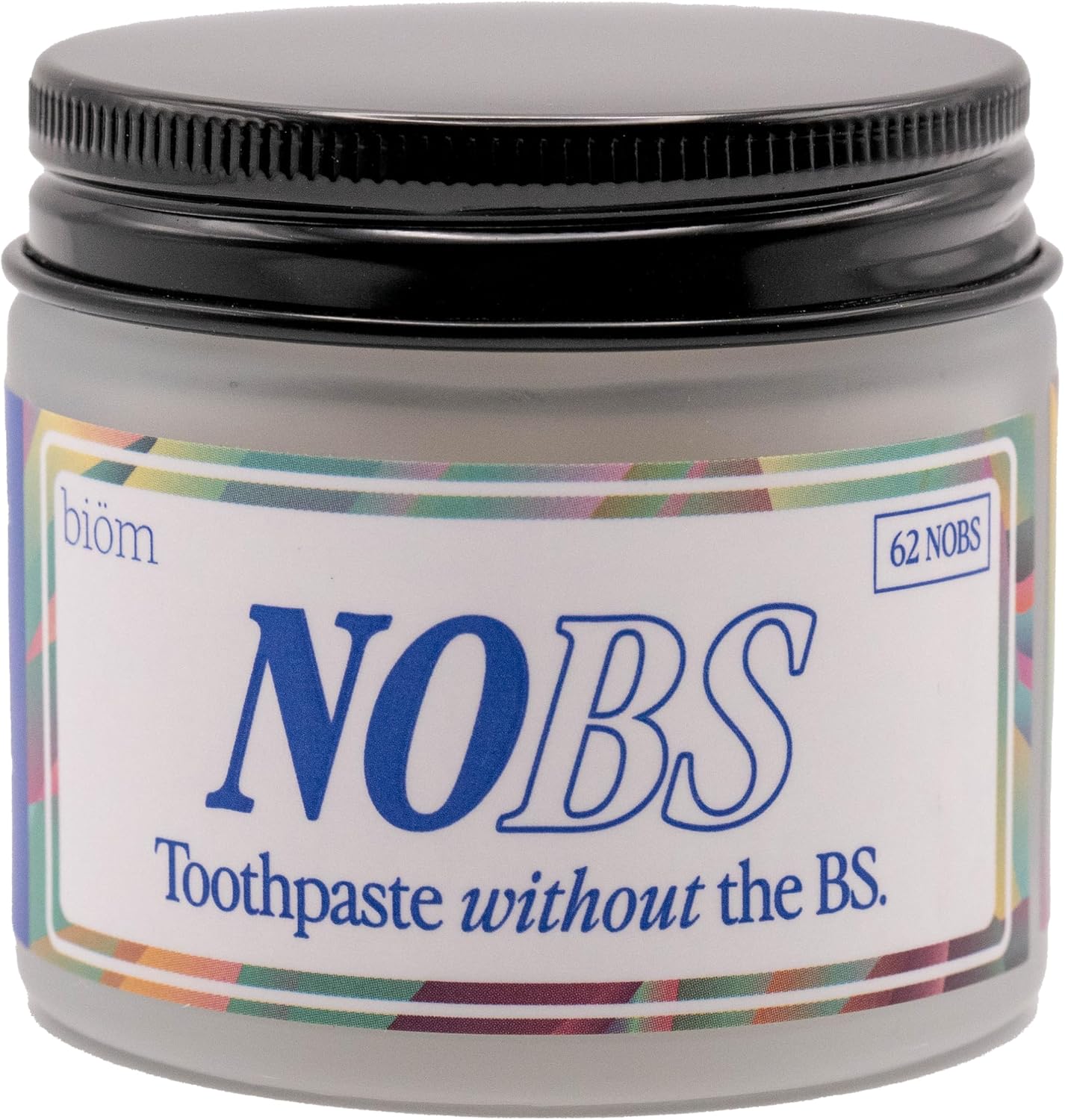 NOBS Toothpaste Tablets - Nano Hydroxyapatite, Flouride & Plastic Free, Eco & Travel Friendly - Remineralize with NHA