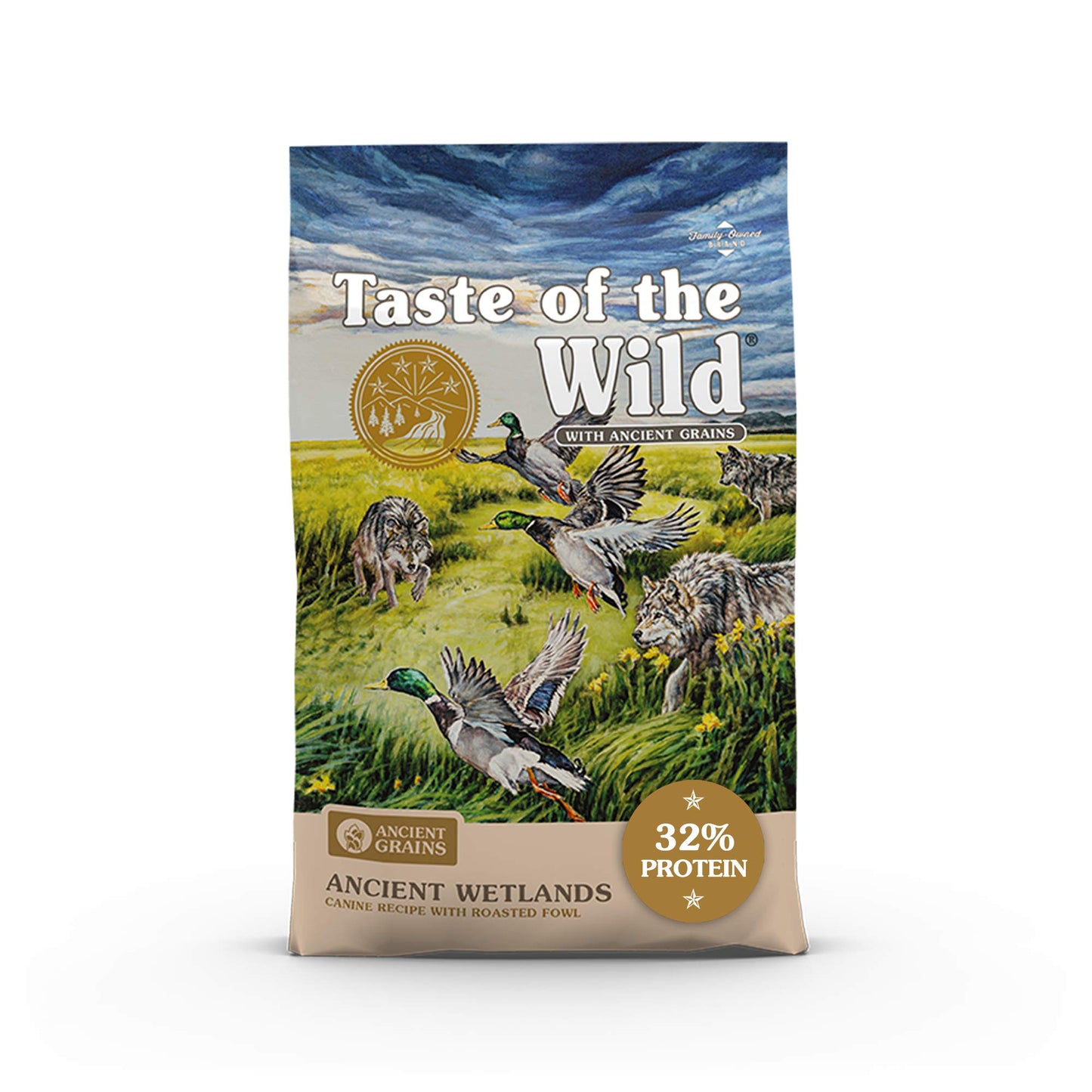 Taste of the Wild High Prairie Canine Grain-Free Recipe with Roasted Bison and Venison Adult Dry Dog Food, Made with High Protein from Real Meat and Guaranteed Nutrients and Probiotics 28lb