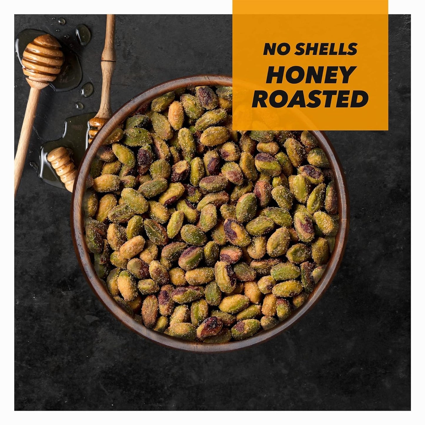 Wonderful Pistachios No Shells, Smokey Barbeque Nuts, 2.25 Ounce Bag (Pack Of 8), Protein Snack, Gluten Free, On-the-Go Snack