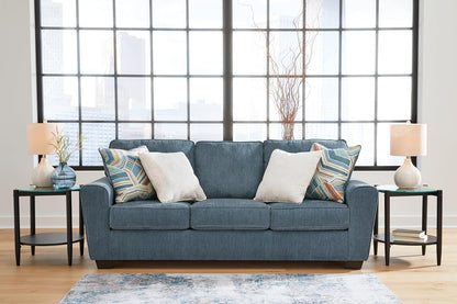 Signature Design by Ashley Cashton Casual Sofa for Living Room, Blue