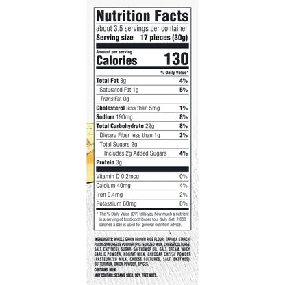 Good Thins Simply Salt Rice Snacks Gluten Free Crackers, 3.5 oz