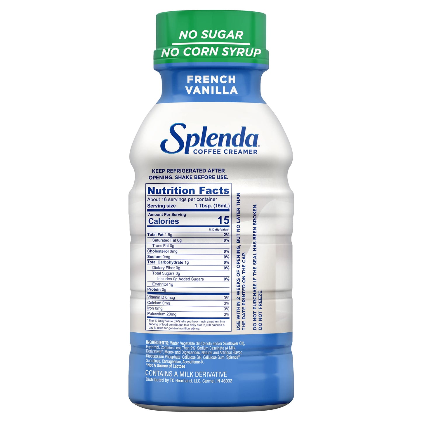 SPLENDA Sugar Free Sweet Cream Coffee Creamer, 32 Fl Oz