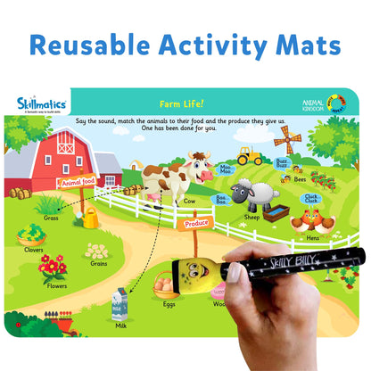 Skillmatics Preschool Learning Activity - Search and Find Educational Game, Perfect for Kids, Toddlers Who Love Toys, Art and Craft Activities, Gifts for Girls and Boys Ages 3, 4, 5, 6