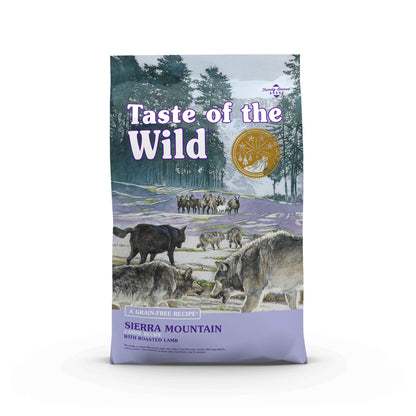 Taste of the Wild High Prairie Canine Grain-Free Recipe with Roasted Bison and Venison Adult Dry Dog Food, Made with High Protein from Real Meat and Guaranteed Nutrients and Probiotics 28lb