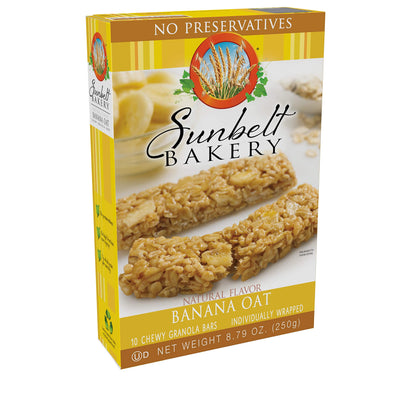 Sunbelt Bakery Oats & Honey Chewy Granola Bars, 15-1.0 OZ Bars (1 Box)