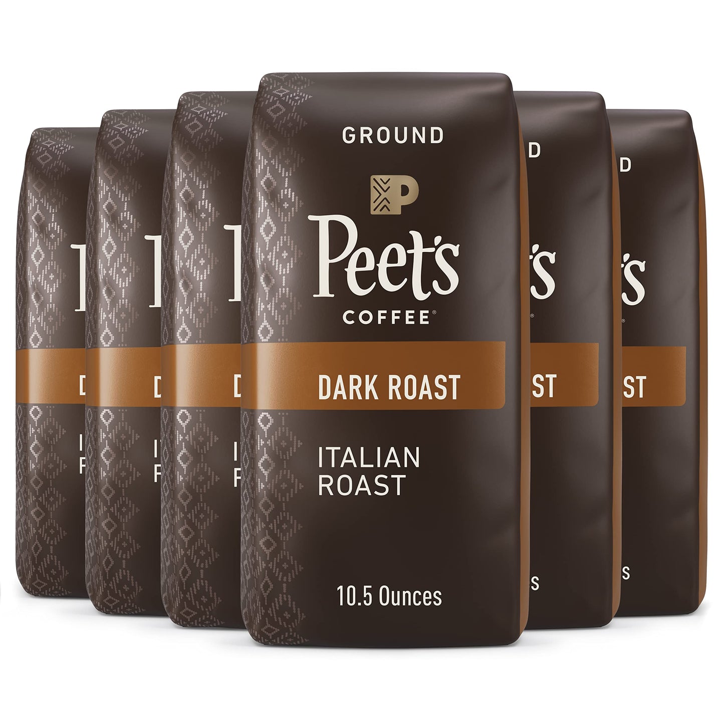 Peet's Coffee Major Dickason's Blend, Dark Roast Ground Coffee, 20 oz