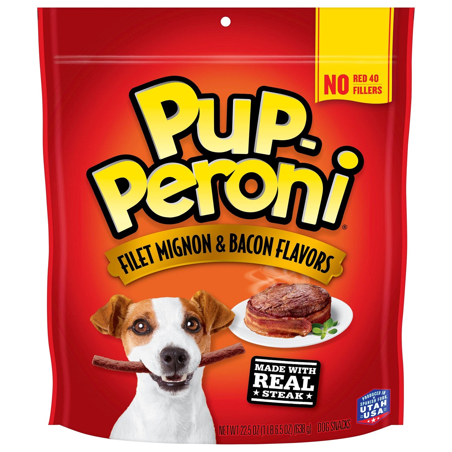 Pup-Peroni Dog Treats, Original Beef Flavor, 22.5 Ounce, Made with Real Beef