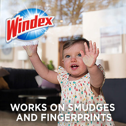 Windex Glass and Surface Pre-Moistened Wipes, Original, 38 Count