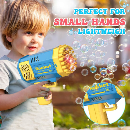 Toys for 3-8 Year Old Boys Girls: 2 Pack Bubble Machine for Kids with Bubble Solution, Gifts for 3 4 5 6 7 8 Years Old Boy Birthday Toy for Kid Toddlers Ages 4-6 Outdoor Wedding Bubbles Wands