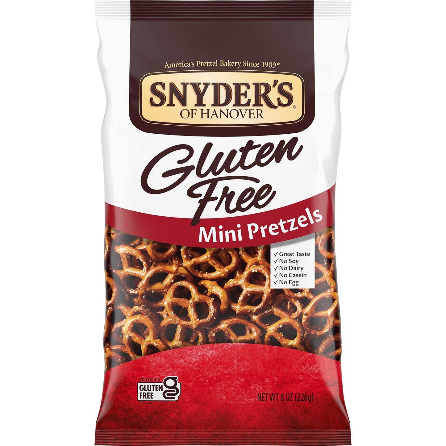 Snyder's of Hanover, Gluten Free Pretzels, 8 Oz