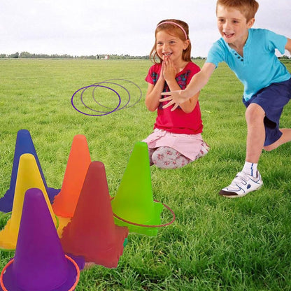 Outdoor Toys for Kids,Bead Bags for Tossing,Ring Toss Party Games for Kids,Obstacle Course for Kids,Backyard Games,Kids Games,Carnival Games,Toddler Outdoor Toys for Toddlers 3-5