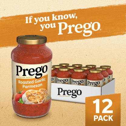 Prego Chunky Tomato with Garlic and Onion Pasta Sauce, 24 Oz Jar