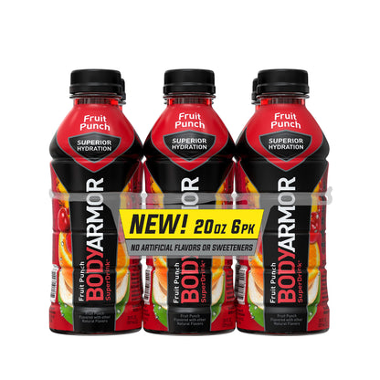 BODYARMOR Sports Drink Sports Beverage, Strawberry Banana, Coconut Water Hydration, Natural Flavors With Vitamins, Potassium-Packed Electrolytes, Perfect For Athletes, 12 Fl Oz (Pack of 8)