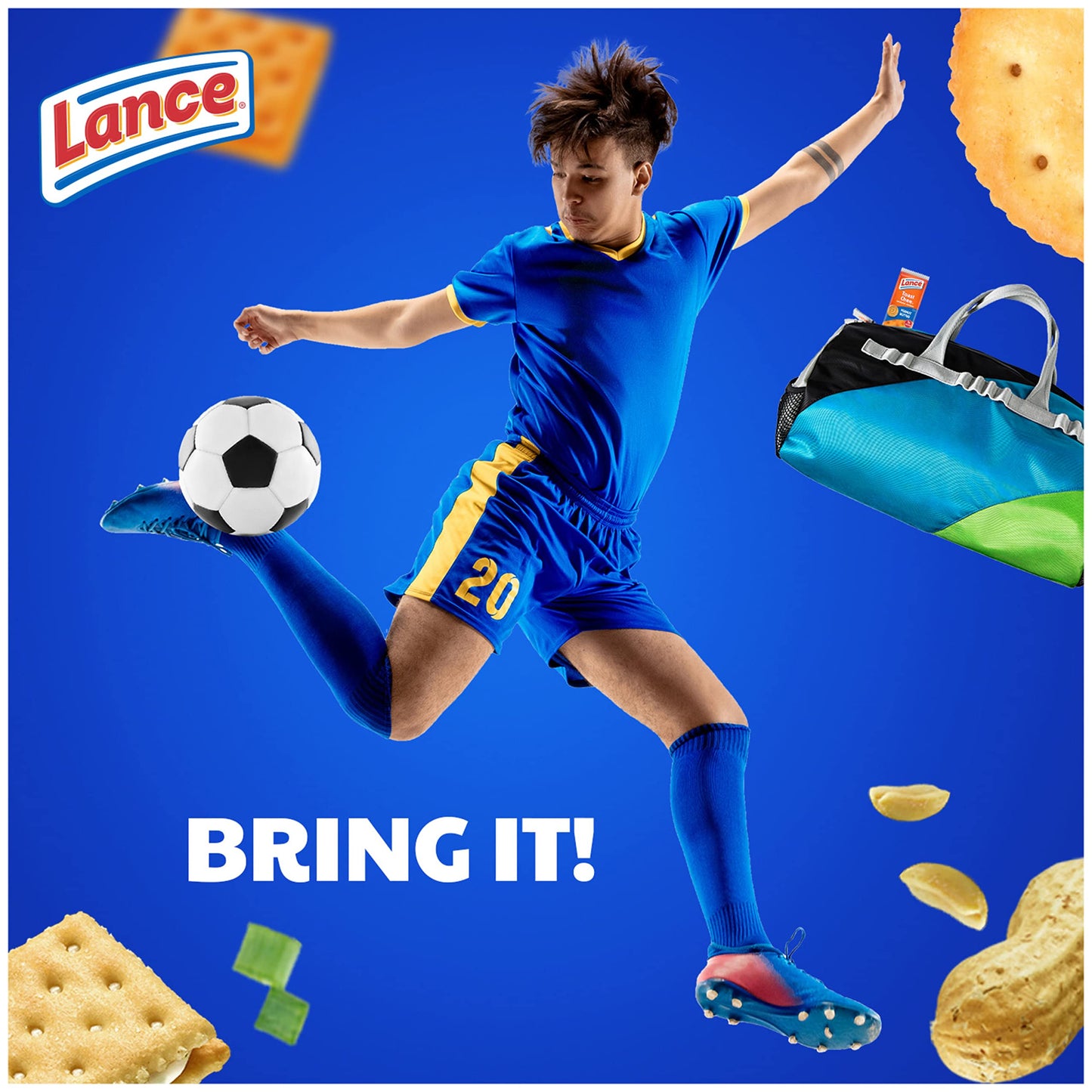 Lance Sandwich Crackers, Captain's Wafer Grilled Cheese, 10 Individual Packs, 6 Sandwiches Each