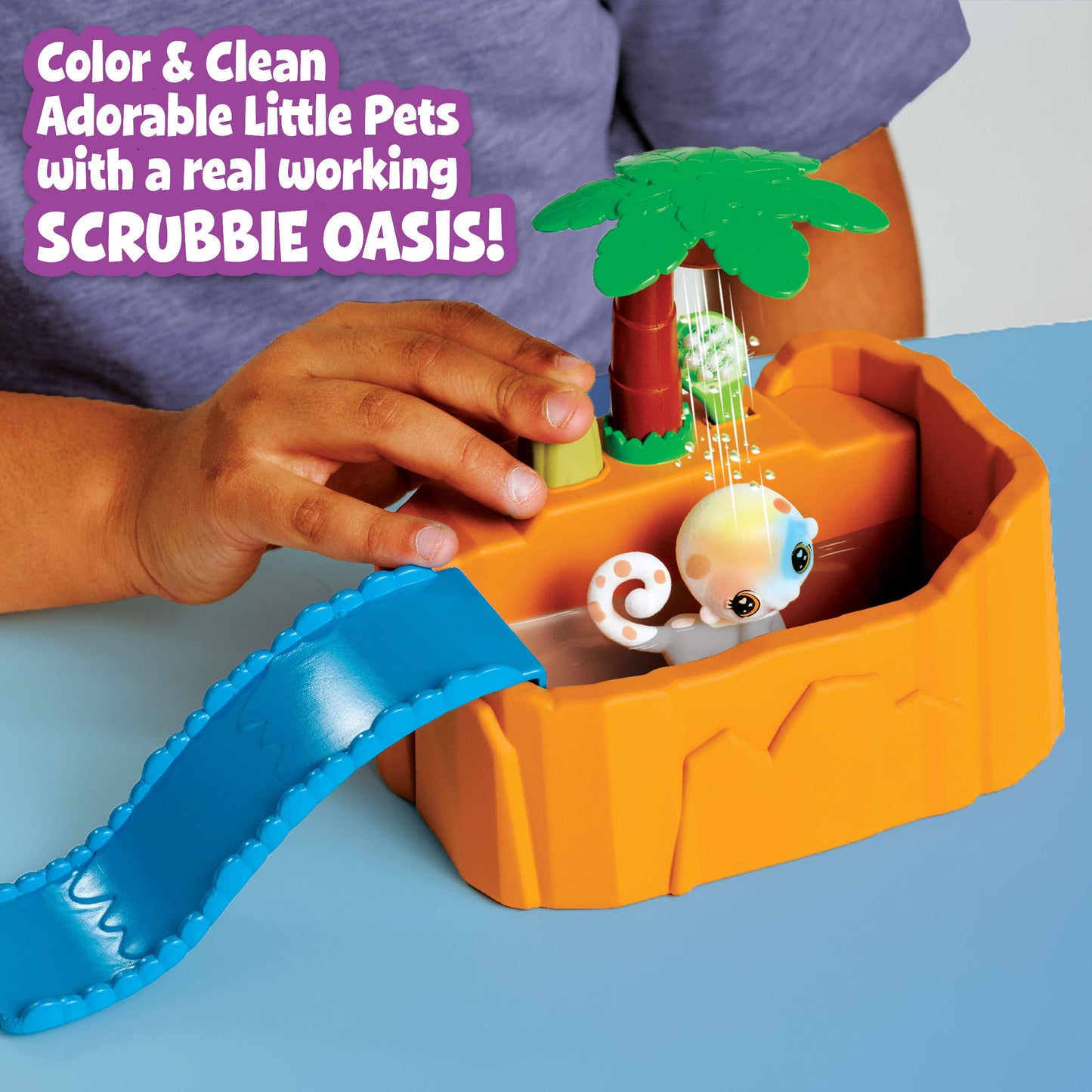 Crayola Scribble Scrubbie Pets Tub Set, Washable Pet Care Toy, Animal Toys for Girls & Boys, Preschool Toy, Gifts for Kids, 3+