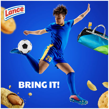 Lance Sandwich Crackers, Captain's Wafer Grilled Cheese, 10 Individual Packs, 6 Sandwiches Each