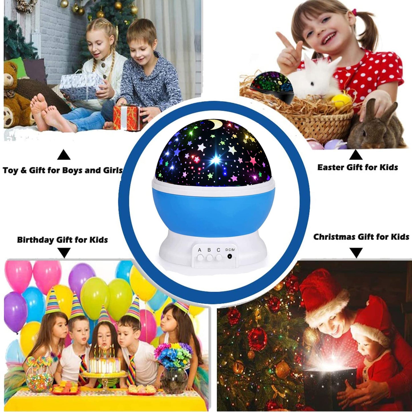 Toys for 1-10 Year Old Girls,Star Projector for Kids 2-9 Year Old Girl Gifts Toys for 3-8 Year Old Girls Christmas Gifts for 4-7 Year Old Boys Sensory Toy Birthday Gifts Stocking Stuffers for Kids