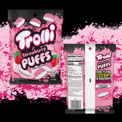 Trolli Gummy Fruit Variety Candy, Pack of 8