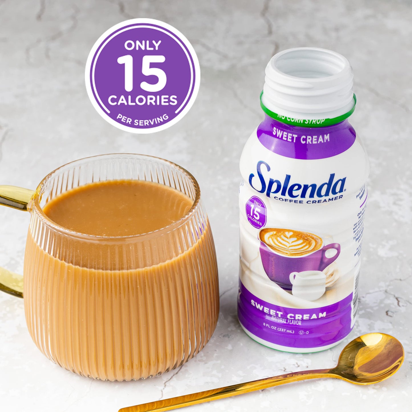 SPLENDA Sugar Free Sweet Cream Coffee Creamer, 32 Fl Oz