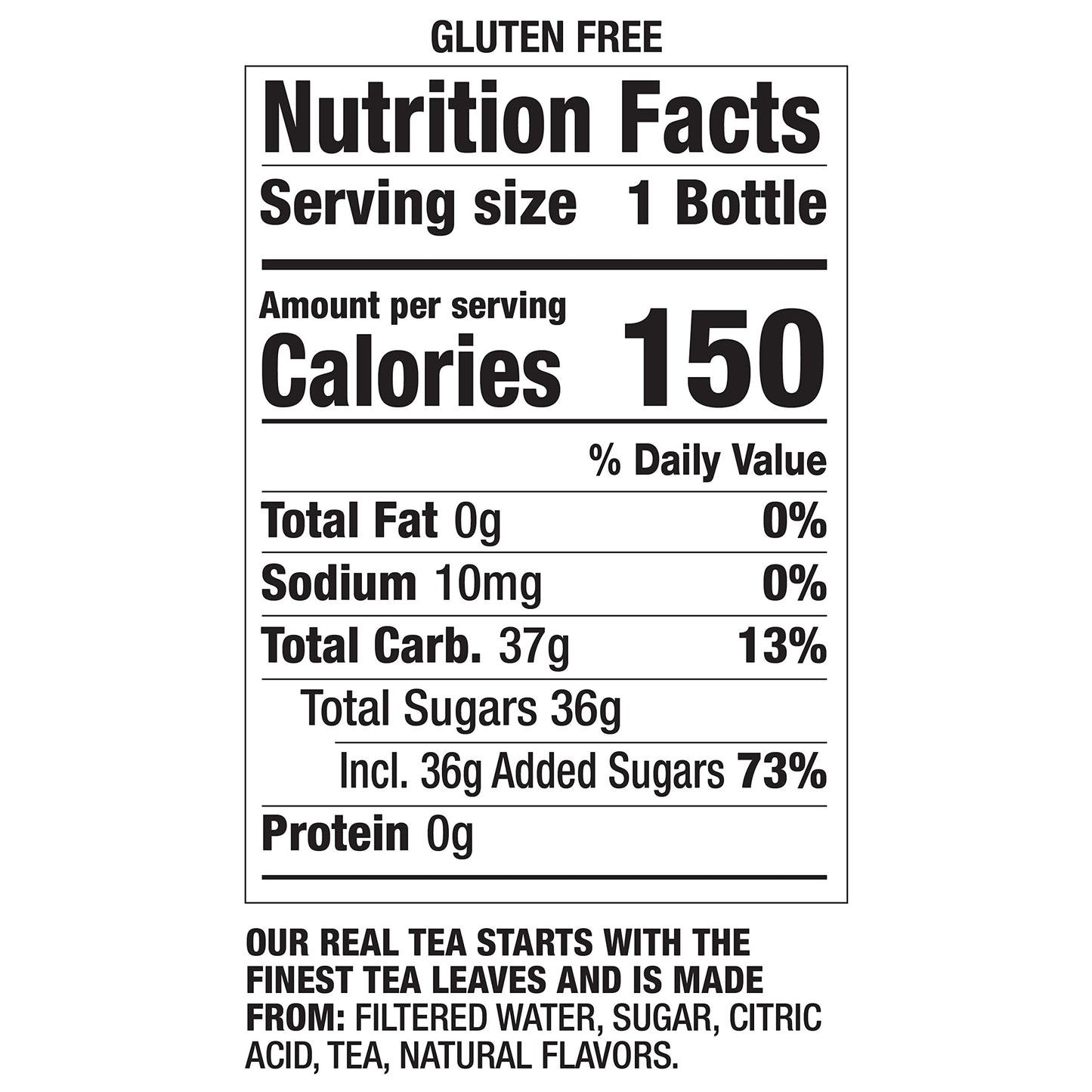 Snapple Zero Sugar Peach Tea, 16 fl oz recycled plastic bottle (Pack of 12)