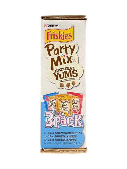 Purina Friskies Part Mix Natural Yums (3-16 oz. Bags)