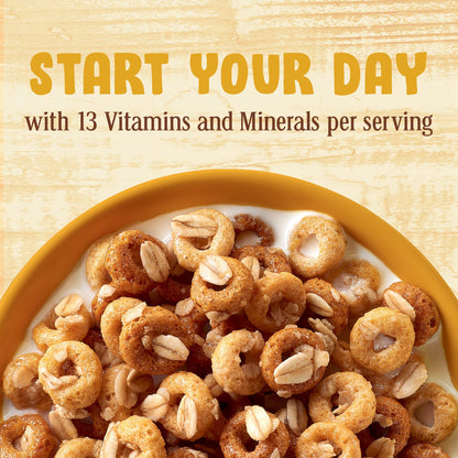 Honey Nut Cheerios Heart Healthy Cereal Cup, 1.8 OZ Single Serve Cereal Cup (Pack of 12)