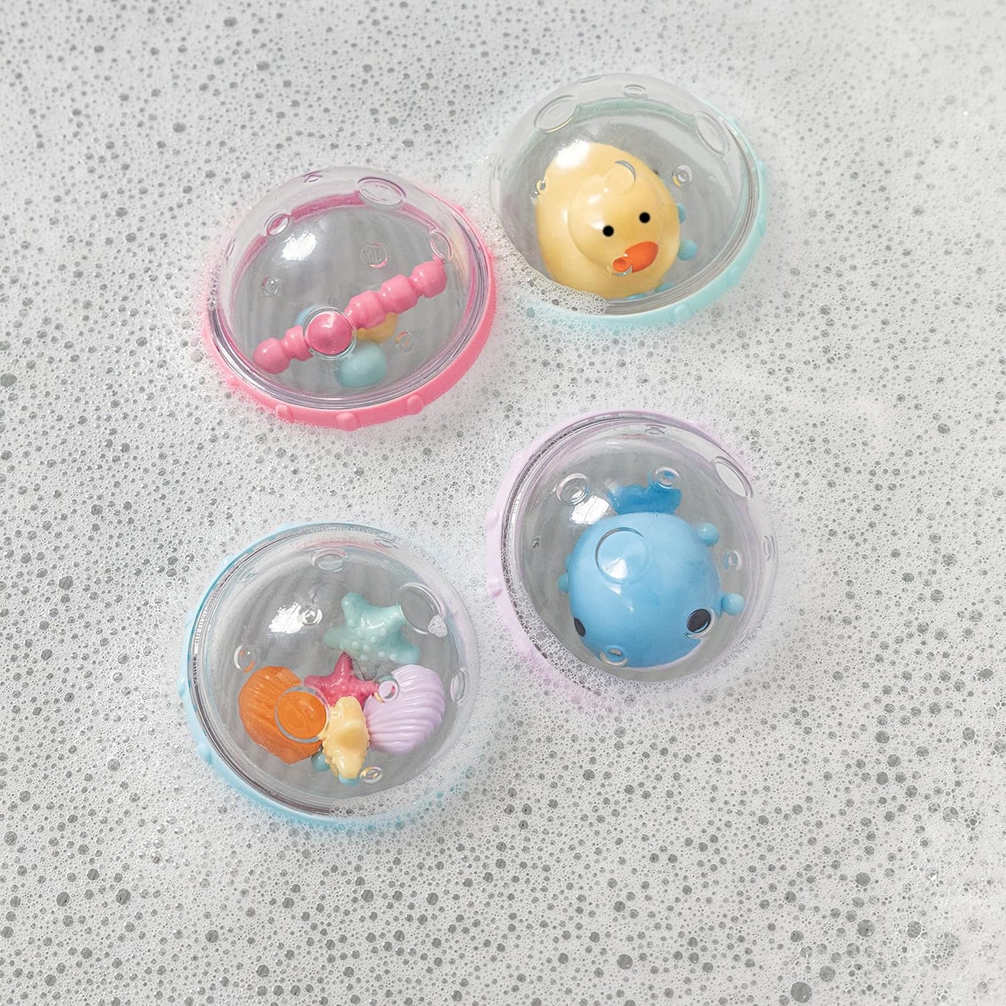 Munchkin® Float & Play Bubbles™ Baby and Toddler Bath Toy, 4 Count