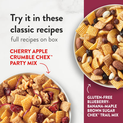 Chex AppleCinnamonBreakfast Cereal, Gluten Free, 12 oz