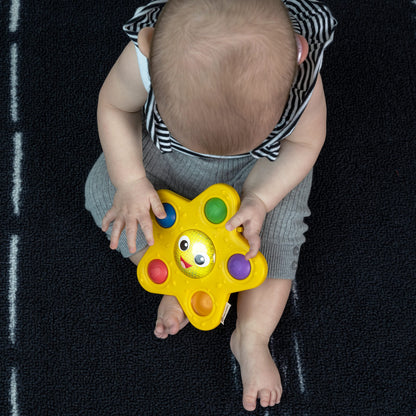 Baby Einstein Sticky Spinner BPA-free High Chair Activity Toy, Ages 3 Months+