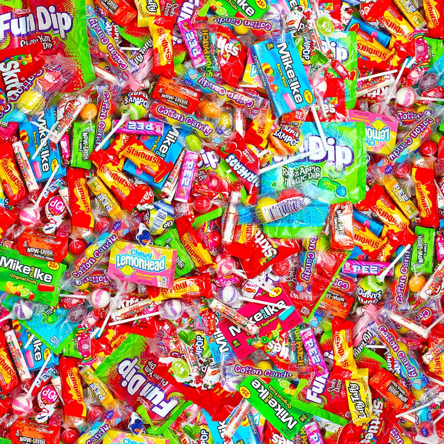 Candy Variety Pack - 4 Pounds - Bulk Candy - Parade Throws - Pinata Stuffer - Individually Wrapped Candy - Assorted Party Mix - Mixed Big Bag Candy