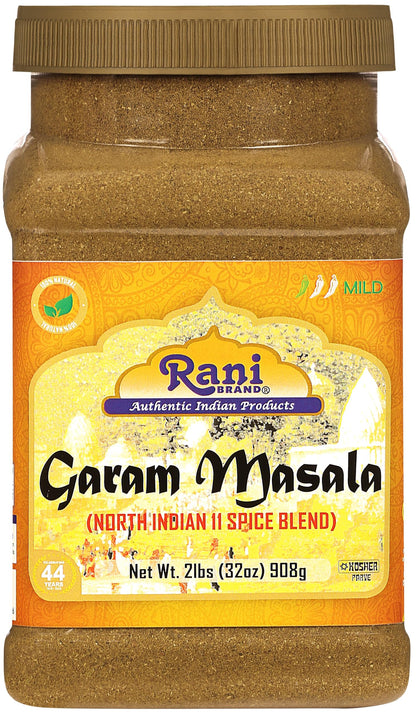 Rani Garam Masala Indian 11-Spice Blend 3oz (85g) PET Jar ~ All Natural, Salt-Free | Vegan | No Colors | Gluten Friendly | NON-GMO| Kosher | Indian Origin