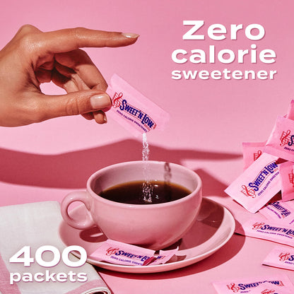 Sweetener Packets, Sweet'N Low, Box Of 400 Packets