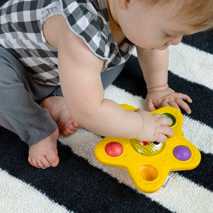 Baby Einstein Sticky Spinner BPA-free High Chair Activity Toy, Ages 3 Months+