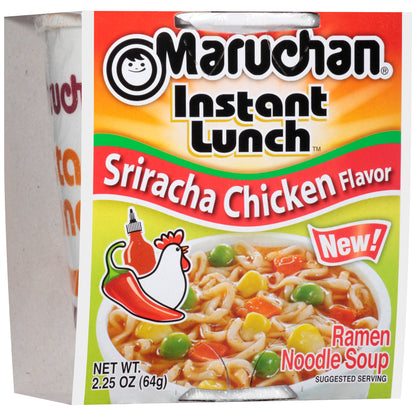 Maruchan Instant Lunch Beef, 2.25 Oz, Pack of 12