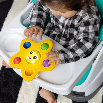 Baby Einstein Sticky Spinner BPA-free High Chair Activity Toy, Ages 3 Months+