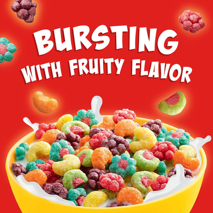 Trix Fruity Breakfast Cereal, 6 Fruity Shapes, Whole Grain, 10.7 OZ