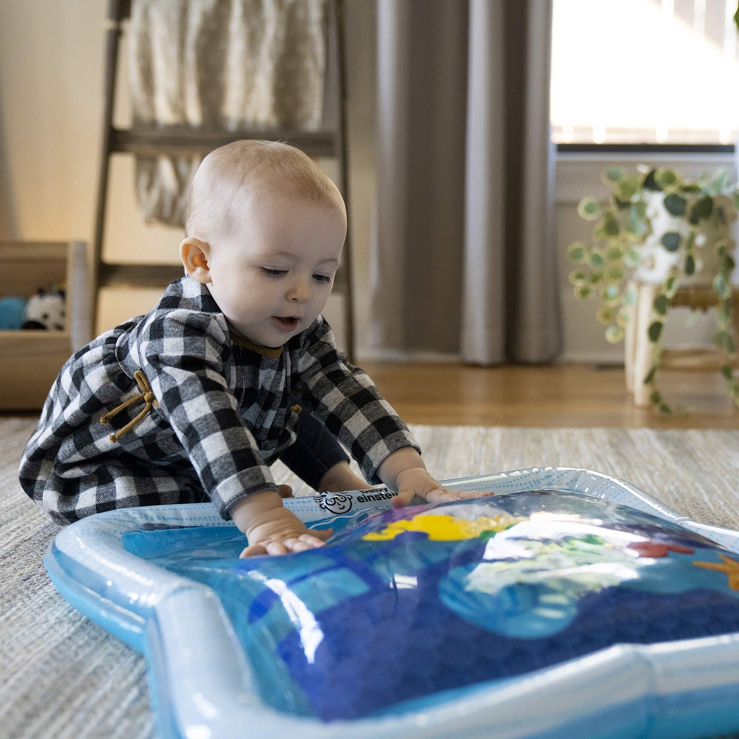 Baby Einstein 4-in-1 Kickin' Tunes Music and Language Play Gym and Piano Tummy Time Activity Mat