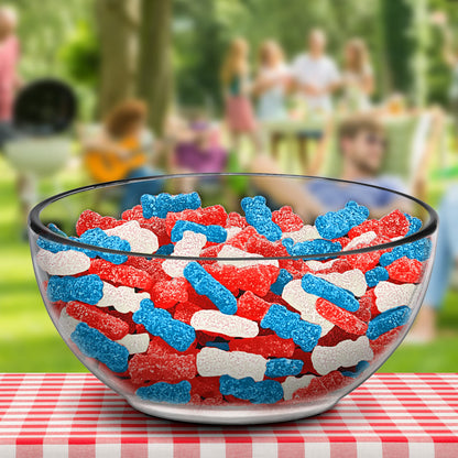 SOUR PATCH KIDS Red, White & Blue Soft & Chewy Candy, 1.8 lb