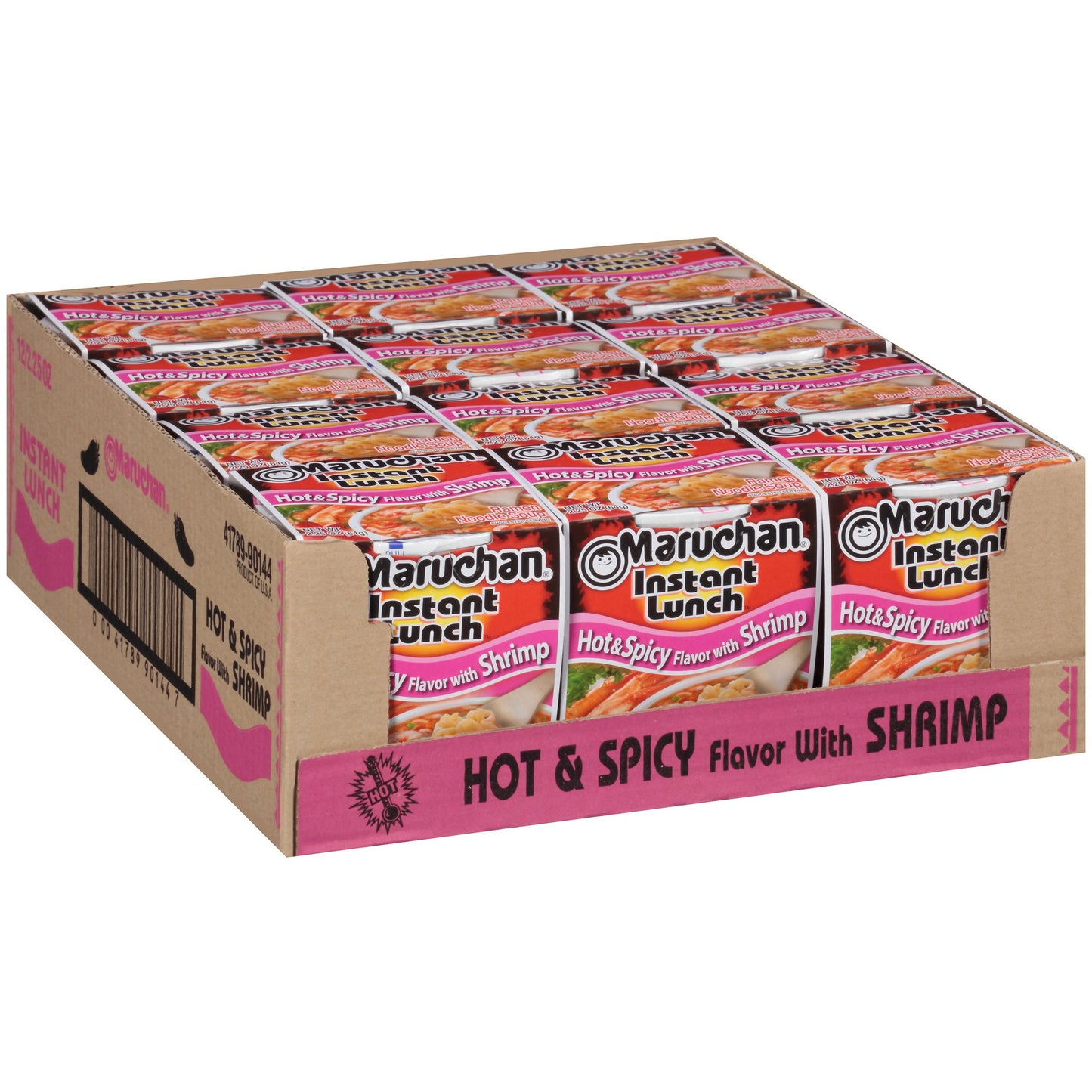 Maruchan Instant Lunch Beef, 2.25 Oz, Pack of 12