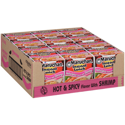 Maruchan Instant Lunch Beef, 2.25 Oz, Pack of 12