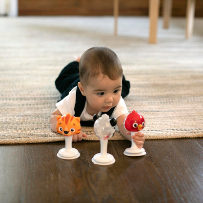 Baby Einstein Sticky Spinner BPA-free High Chair Activity Toy, Ages 3 Months+